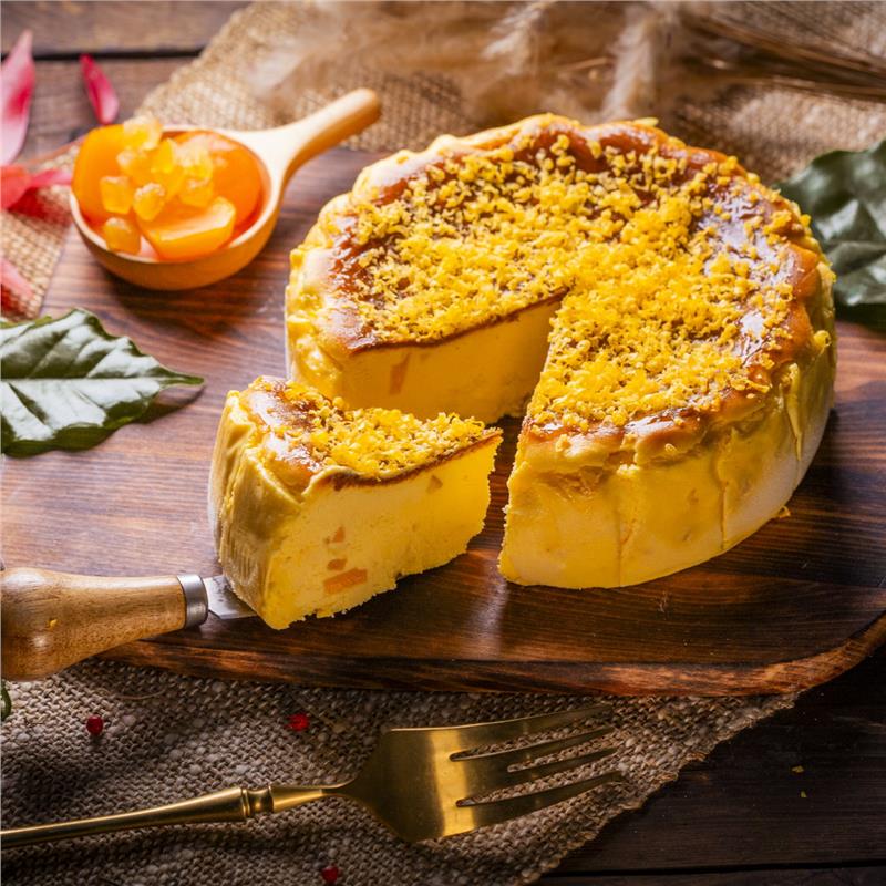 車城鹹鴨蛋巴斯克乳酪蛋糕(6吋),花見小露